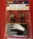 Lemax Round Spot Light 2PC Set Clear -holiday Village -train -carnival. Fixed Price $17.75.