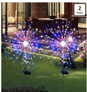 Solar Garden Lights Outdoor Waterproof 2 Pack Powered Fire... Fixed Price $19.95.