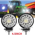 2PCS 4'' Round Led Work Lights Spot Beam Headlight Fit John Deere Tractor. Fixed Price $23.59.