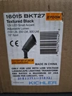 Kichler Adj Lumen Small Accent 2700K Spot, Textured Black - 16015BKT27. Fixed Price $99.95.