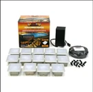 Led! (14-PACK Kit) Kerr Lighting Lights (4" X 3") For Decks, Docks. Fixed Price $359.00.