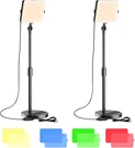 2-PACK Led Video With Stand, Home Studio Back Lights, Photo Co. Fixed Price $29.98.