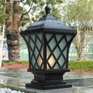 Outdoor Column Lights, 24.4 Modern Lamp IP54 Waterproof Glass Post. Fixed Price $232.49.