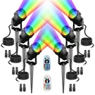 12W Rgbw Voltage Landscape Lights, Led Color Changing Outdoor Halloween S.... Fixed Price $78.40.
