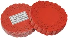 250 Pcs Premium 3.5 Inch Red Round Lace Paper Doilies-non-dust, Clean Cut, Sim. Fixed Price $24.79.