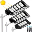 Commercial Led Solar Street Light Dusk To Dawn Road Lamp+pole Up Night. Fixed Price $85.49.