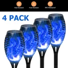 Solar Outdoor Lights Power Torch Flickering Flame Garden Waterproof Lamp. Fixed Price $23.39.