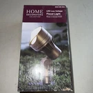 Home Decorators Led Flood Light Low Voltage Brass Bronze Finish 1002539460. Fixed Price $47.99.