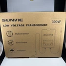 Sunvie 300W Low Voltage Landscape Transformer With Timer Photocell Sensor. Fixed Price $71.95.