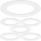 Harrrrd 5 Pack Whitegoof Trim Ring For 6 Inch Recessed Can Lighting Down Light,. Fixed Price $16.19.