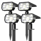 Nymphy Solar Lights Outdoor Waterproof IP68, 56 Led 3 Lighting Modes Po.... Fixed Price $57.67.