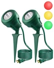 Edishine Halloween 120V Led Outdoor SPOTLIGHTS,4.8W Plug. Fixed Price $25.99.