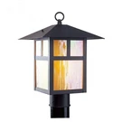 Livex Lighting Montclair Mission Outdoor Post Head Bronze/brass. Fixed Price $351.96.
