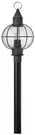 Hinkley Cape Cod 23 3/4" High Aged Zinc Outdoor Post Light. Fixed Price $569.00.