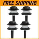 Greenlighting Low Voltage Path Lights, 4 Pack. Fixed Price $105.59.