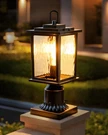 Dusk To Dawn Outdoor Post Light, Oil-rubbed Bronze Pole Lantern With Pier Mou.... Fixed Price $72.92.