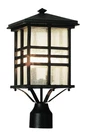 Trans Globe Lighting 4639 Bk Outdoor Huntington 16" Postmount Lantern, Black. Fixed Price $179.99.