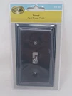 1 Hampton Bay Toggle Wall Plate Tiered Steps Aged Bronze Cast #84TVBHB. Fixed Price $9.99.