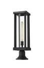 Z-lite 586PHBR-553PM Glenwood 22" Tall Outdoor Pier Mount Post Black. Fixed Price $282.20.