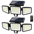 Tuffenough Solar Outdoor Lights 2500LM 210 Led Security With Re. Fixed Price $35.89.