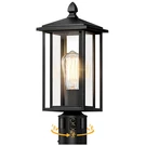 Apoto 17 Motion Sensor Outdoor Post Lights Dusk Dawn Lamp Fixture. Fixed Price $74.70.