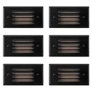 12V 3W Surface Mount Low Voltage Led Step Light Fixture With Horizontal, 6 Pack. Fixed Price $90.60.