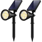 Solar Garden Waterproof Outdoor Pathway Spotlight Warm White MT-035W Yard. Fixed Price $51.99.