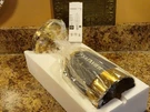 Safavieh Lighting Single Hanging Ceiling Fixture 12"T Antique Brass Metal. Fixed Price $35.50.