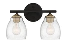 Minka Lavery 2432 Winsley Light 14"W Vantage Bathroom Vanity - Coal / Stained. Fixed Price $47.59.