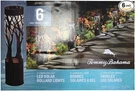 Tommy Bahama 12-LUMEN Solar Bollard Light With Tree Design Led 6-PACK. Fixed Price $109.95.