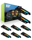 Kaqur 8 Pack 7INCH 5W Bt Rgbcw App Control Hardscape Lighting Retaining Wall .... Fixed Price $285.58.