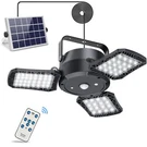 Solar Lights Outdoor Indoor Powered Shed With Remote Waterproof Led. Fixed Price $50.58.