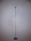 Simple Designs 71.25 In. Silver Stick Torchiere Floor Lamp. Fixed Price $47.45.