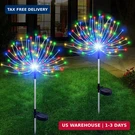 Slyuexu Solar Garden Lights Outdoor Waterproof, Pack 120 Led Firework. Fixed Price $22.73.