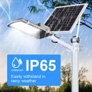 Pfctart Commercial Solar Street Light Dusk To Dawn Road Lamp+pole+remote. Fixed Price $52.99.