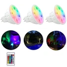 Makergroup Upgraded Rgb MR16 Led Bulb Changing, 3 Pack, Multi-colored. Fixed Price $36.85.