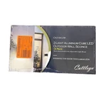 Cattleya (CA2194-2W) 2-LIGHT Cube Led Outdoor Wall Sconces. Fixed Price $39.00.