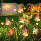 Solar Firefly Colorful Butterfly Garden Lights 2PACK Outdoor 8LED, Warm White. Fixed Price $21.99.