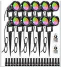 Zuckeo 12W Color Changing Landscape Lights Rgb Low Voltage Lighting.... Fixed Price $100.00.
