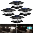 Huyieno Solar Post Cap Lights Outdoor Led Lighting Deck Fence 9. Fixed Price $52.54.