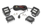 Rough Country 2" Black Series Square Cree Cube Led Lights Flood - 70133BL. Fixed Price $89.95.