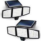 Home Zone Security Packs Solar Flood Lights Outdoor Motion Sensor 120 Degrees. Fixed Price $67.99.