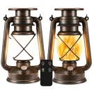 Solar Lantern Outdoor, Hanging Lights Flickering Flame Led Vintage Lant.... Fixed Price $44.29.