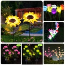2PC Outdoor Sunflower Solar Light Waterproof Garden Yard Stake Party Decor. Fixed Price $20.77.