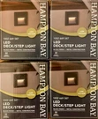 Four (4) Hampton Bay Led Deck/step Lights Pack) Free Shipping!. Fixed Price $59.00.