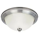 30% Off List!! Sea Gull Lighting 7716491S-962 Flush Mount Light, Brushed Nickel. Fixed Price $69.96.