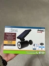 Patriot Lighting Solar Motion Sensing Security Light, 450 Lumens, Black. Fixed Price $18.99.