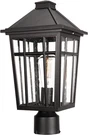 Large Waterproof Aluminum Post Light Fixture For Garden & Patio, Black. Fixed Price $138.99.