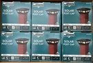 Lot Of 12 - Veranda Solar Led X4 Or X6 11 Lumen Black Post Cap Light. Fixed Price $125.00.