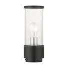 Livex Atlantic Lt Outdoor Medium Post Top Lantern, Black/silver 71925-14. Fixed Price $129.96.